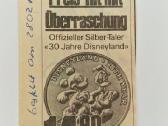 Moneta-medalis 1985 m., 30 Jahre Disneyland - nuotraukos Nr. 7