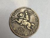50 centu 1925 Smetoniška moneta - nuotraukos Nr. 2