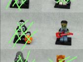 Lego minifigūrėlė 71010 serija 14 Monster Rocker - nuotraukos Nr. 4