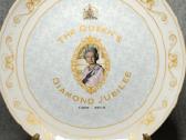 Kolekcinė lėkštė "Queens Diamond Jubilee" - nuotraukos Nr. 2