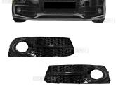Audi A4 B8 skirtos juodos priešrūkinių grotelės