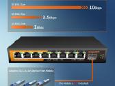 Switch keeplink Kp9000-9xh-x 8x2.5gbps + 1x10gbps