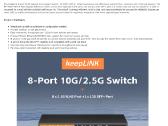 Switch keeplink Kp9000-9xh-x 8x2.5gbps + 1x10gbps - nuotraukos Nr. 8