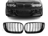 Bmw E46 tinkančios juodos priekinės grotelės
