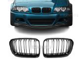 Bmw E46 tinkančios juodos priekinės grotelės - nuotraukos Nr. 5