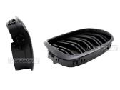 Bmw E39 skirtos juodos dvigubos priekinės grotelės - nuotraukos Nr. 3