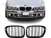 Bmw E39 skirtos juodos dvigubos priekinės grotelės