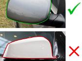 Bmw E60, E61, E63, E64 skirti Veidrodėlių Gaubtai - nuotraukos Nr. 6