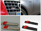 Audi ziedai , emblemos , quattro , S-line , gloss - nuotraukos Nr. 3