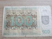 1991m. 100 talonų Be užrašo