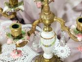 Bronzinės Capodimonte žvakidės 2vnt. - nuotraukos Nr. 8