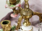 Bronzinės Capodimonte žvakidės 2vnt. - nuotraukos Nr. 13