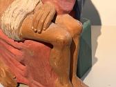 Antikvarinė lietuviška medinė skulptūra Pieta - nuotraukos Nr. 4