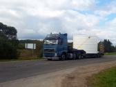 Negabaritiniu kroviniu pervezimas 56 t tralo nuoma - nuotraukos Nr. 14