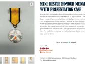 Mine Rescue Honor Medal - nuotraukos Nr. 6