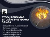 Stogų dengimas bitumine prilydoma danga