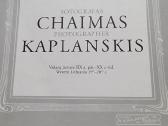 2007 m.chaimo Kaplanskio fotoalbumas-katalogas