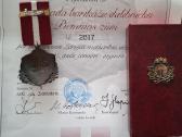Latvijos 1991 barikadų atminimo medalis - nuotraukos Nr. 3