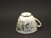 Arbatos porelė, rankom piešta, paauksuota, porceli - nuotraukos Nr. 2