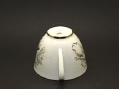 Arbatos porelė, rankom piešta, paauksuota, porceli - nuotraukos Nr. 3
