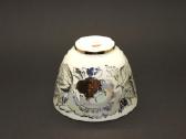 Arbatos porelė, rankom piešta, paauksuota, porceli - nuotraukos Nr. 5