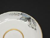 Arbatos porelė, rankom piešta, paauksuota, porceli - nuotraukos Nr. 9