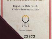 Austrija 2003 Euro monetos rinkinis. - nuotraukos Nr. 4