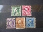 1908 Benjaminas Franklinas ir Džordžas Vašingtonas
