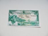 20 franku , Belgijos Kongas , 1957
