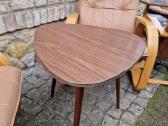 Vintažiniai mid century trikojai kavos staliukai - nuotraukos Nr. 2