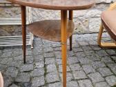 Vintažiniai mid century trikojai kavos staliukai - nuotraukos Nr. 4