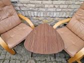 Vintažiniai mid century trikojai kavos staliukai - nuotraukos Nr. 9