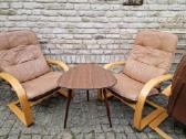 Vintažiniai mid century trikojai kavos staliukai - nuotraukos Nr. 10