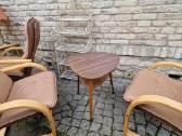 Vintažiniai mid century trikojai kavos staliukai - nuotraukos Nr. 17
