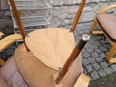 Vintažiniai mid century trikojai kavos staliukai - nuotraukos Nr. 21