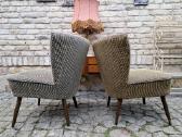 Vintažiniai mid century coctail st.foteliai