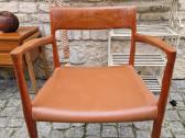 Vintažinis mid century autorinis tikmedžio fotelis - nuotraukos Nr. 2