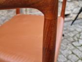 Vintažinis mid century autorinis tikmedžio fotelis - nuotraukos Nr. 3