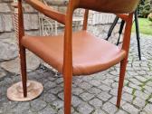 Vintažinis mid century autorinis tikmedžio fotelis - nuotraukos Nr. 14