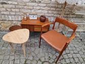 Vintažinis mid century autorinis tikmedžio fotelis - nuotraukos Nr. 20
