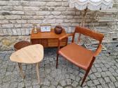 Vintažinis mid century autorinis tikmedžio fotelis - nuotraukos Nr. 22
