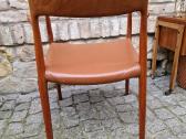 Vintažinis mid century autorinis tikmedžio fotelis - nuotraukos Nr. 28