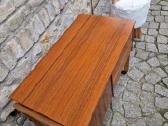 Vintažinis mid century riešutmedžio staliukas - nuotraukos Nr. 3