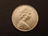(85)50centų Australija 1966m.13,28g.sidabras800unc - nuotraukos Nr. 2