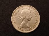 (86)1 florinas Australija 1958m.11,31g sidabras500 - nuotraukos Nr. 2