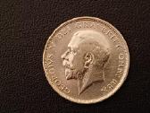 (100)puse kronos 1917m. Britanija 14,14g. sidabras - nuotraukos Nr. 2
