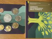 San Marino 2019 Rinkinys Su 5 Eurų Ag Moneta (Bu)