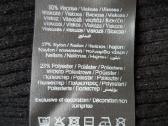 Juodas „vila“ trikotažinis viskozės sijonas ilgas - nuotraukos Nr. 8