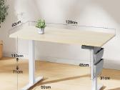 Elektrinis reguliuojamo aukščio stalas 120x60cm - nuotraukos Nr. 2