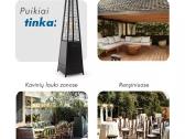 Dujinis šildytuvas piramidė terasai - Juodas - nuotraukos Nr. 17